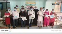 सुपौल के त्रिवेणीगंज में टीबी मरीजों को मिला पोषण आहार, चिकित्सकों ने निक्षय मित्र बनकर निभाई सामाजिक जिम्मेदारी