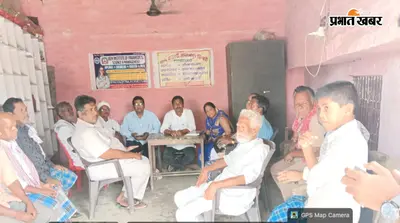 कोर्ट-कचहरी का चक्कर छोड़ आपसी सहमति से सुलझा मामला, औराई में ग्राम कचहरी की पहल