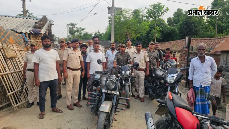 सहरसा में नशा मुक्त कोसी अभियान को सफलता, एक सप्ताह में 1585 लीटर शराब और 837 किलो गांजा जब्त, 50 तस्कर गिरफ्तार