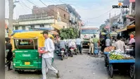 सीवान: बड़हरिया में नया ट्रैफिक नियम लागू होते ही लगा जाम, पुलिस ने मशक्कत के बाद संभाला मोर्चा