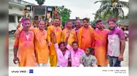 सारण: तरैया के उसरी ब्रह्मस्थान में प्राणप्रतिष्ठा महायज्ञ, शंकर भगवान की मूर्ति का नगर भ्रमण देखने उमड़ी श्रद्धालुओं की भीड़