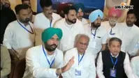 पंजाब कांग्रेस में कलह: वडिंग की मौजूदगी में चन्नी समर्थकों की नारेबाजी, नाराज बघेल बोले- पार्टी से निकाल दूंगा
