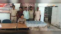मोतिहारी में पुलिस की बड़ी कार्रवाई 171 लीटर नेपाली शराब के साथ तीन तस्कर गिरफ्तार