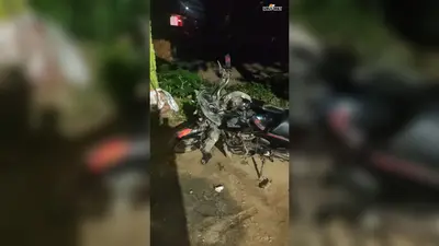 रजौली में ट्रैक्टर-बाइक की टक्कर, बाइक सवार घायल, चालक मौके से फरार
