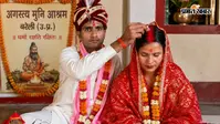 प्रेम के लिए बदला धर्म, शाहजहां बनी प्रतीक्षा यादव,बरेली के अगस्त्य मुनि आश्रम में की शादी