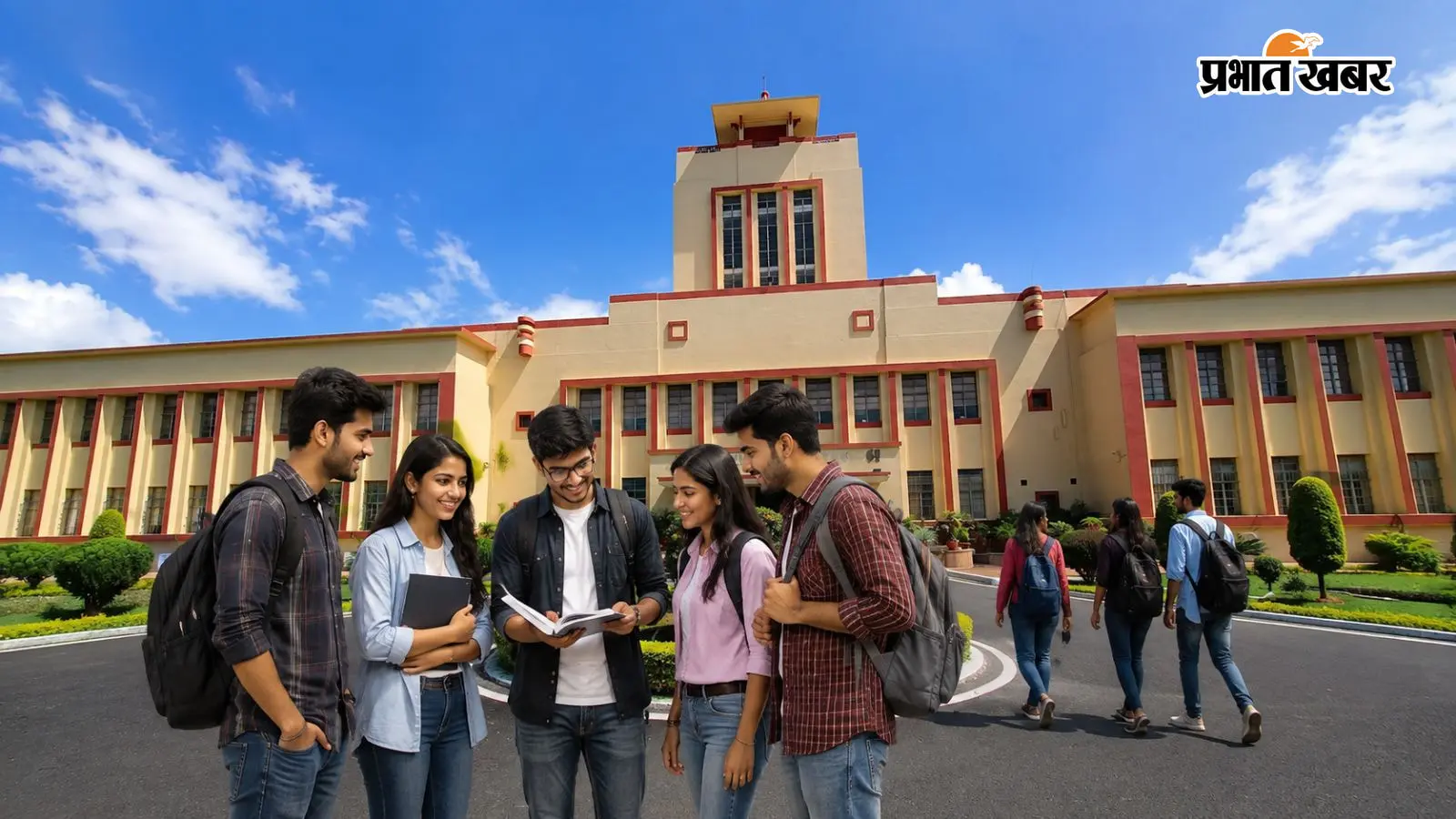 BIT Mesra कैम्पस और स्टूडेंट्स की सांकेतिक फोटो (AI Generated) BIT Mesra कैम्पस और स्टूडेंट्स की सांकेतिक फोटो (AI Generated)