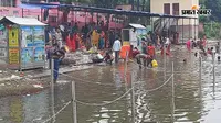 पहली सोमवारी से पहले सौरा नदी घाट की बदहाल तस्वीर, श्रद्धालुओं ने उठाए सफाई और सुरक्षा पर सवाल