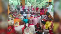 मैनाटांड़ में श्रीराम कथा के 15वें वर्षगांठ पर साधु-संतों का सम्मान, बड़ी संख्या में पहुंचे श्रद्धालु