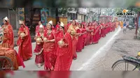 गया जी के दिगंबर जैन मंदिर से निकली भव्य शोभा यात्रा, सैकड़ों श्रद्धालु हुए शामिल