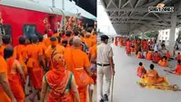 गया जी से मधुपुर के लिए पहली श्रावणी स्पेशल ट्रेन रवाना, देवघर जाने वाले कांवरियों को मिली राहत