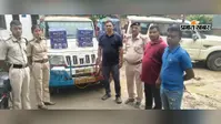 पिकअप वाहन से 1753 लीटर विदेशी शराब बरामद, मद्यनिषेध विभाग की बड़ी कार्रवाई