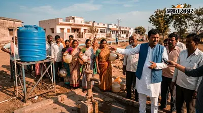 नल-जल योजना प्रभावित, पानी के लिए भटक रहे लोग, वार्ड पार्षद ने लगाया भेदभाव का आरोप