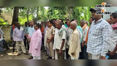 दो-दो नहरों के बावजूद सिंचाई संकट से जूझ रहे किसान, समाधान की मांग को लेकर विधायक और अधिकारियों से मिले