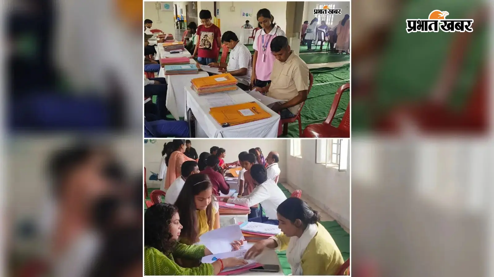 पीटीएम में उपस्थित अभिभावक को छात्र पीटीएम में उपस्थित अभिभावक को छात्र