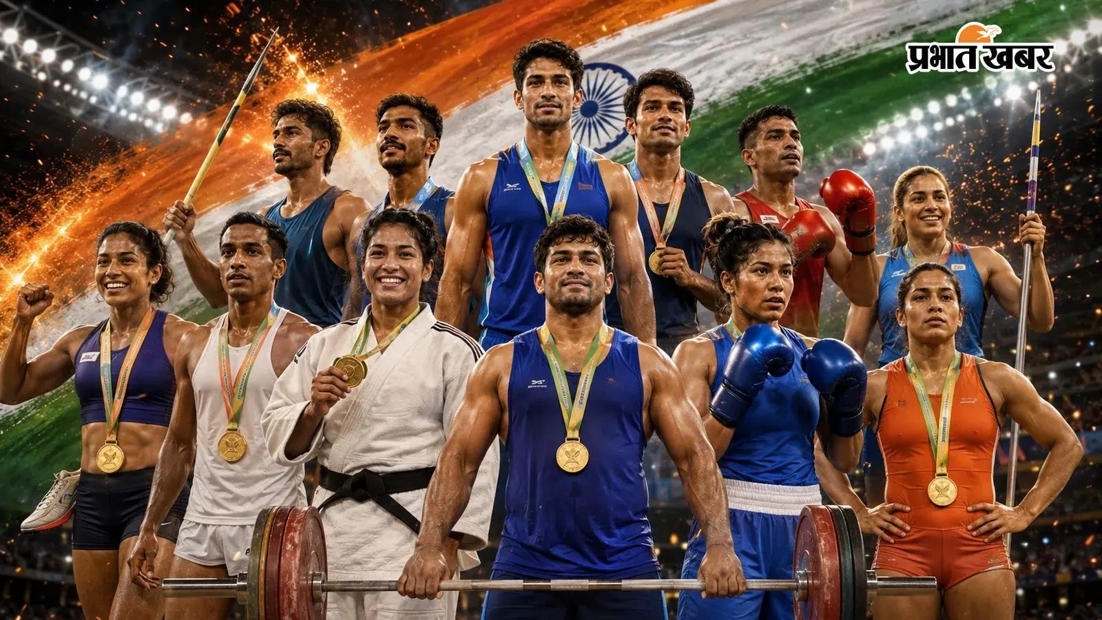 कॉमनवेल्थ गेम्स 2026 में भारत ने जीते 39 मेडल (फोटो- सोशल मीडिया) कॉमनवेल्थ गेम्स 2026 में भारत ने जीते 39 मेडल (फोटो- सोशल मीडिया)