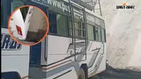 Video : चलती बस के नीचे टूटा पुल, मच गई अफरा-तफरी