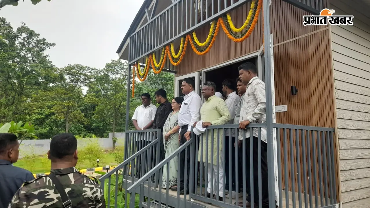 रविवार को दलमा में 15 कॉटेज का उद्घाटन किया गया | Prabhat Khabar Network रविवार को दलमा में 15 कॉटेज का उद्घाटन किया गया | Prabhat Khabar Network
