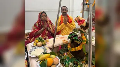 बारसोई के अतिप्राचीन श्री विष्णु मंदिर में विधायक संगीता देवी ने किया रुद्राभिषेक, क्षेत्र की सुख-समृद्धि की मांगी दुआएं