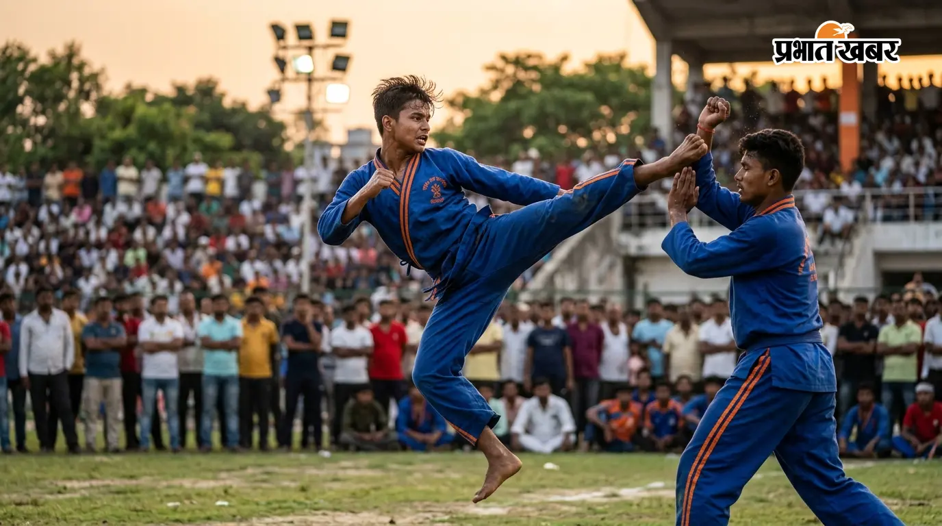 मोतिहारी: थांग-टा से युवाओं में बढ़ा आत्मरक्षा का जुनून मोतिहारी: थांग-टा से युवाओं में बढ़ा आत्मरक्षा का जुनून