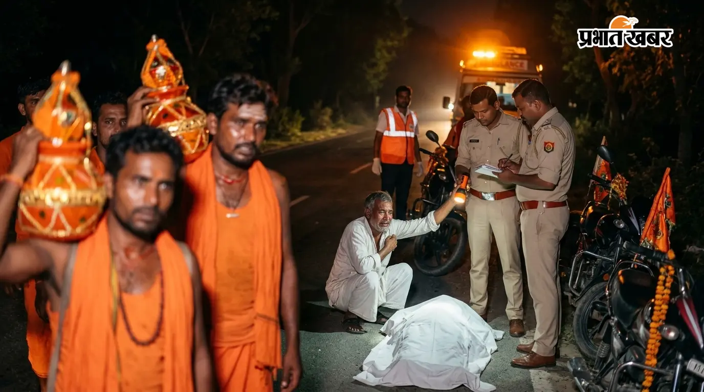 सावन जलभरी: हार्ट अटैक से श्रद्धालु की मौत, यात्रा में मातम सावन जलभरी: हार्ट अटैक से श्रद्धालु की मौत, यात्रा में मातम