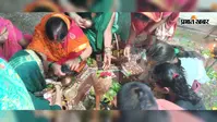 जहानाबाद के झारखंडी महादेव मंदिर में पहली सोमवारी पर उमड़ी हजारों श्रद्धालुओं की भीड़, जयघोष से गूंजा परिसर