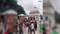 सावन की पहली सोमवारी पर बाबूबरही के त्रिवेणी संगम पर उमड़ी भीड़, कांवरियों ने किया जलाभिषेक