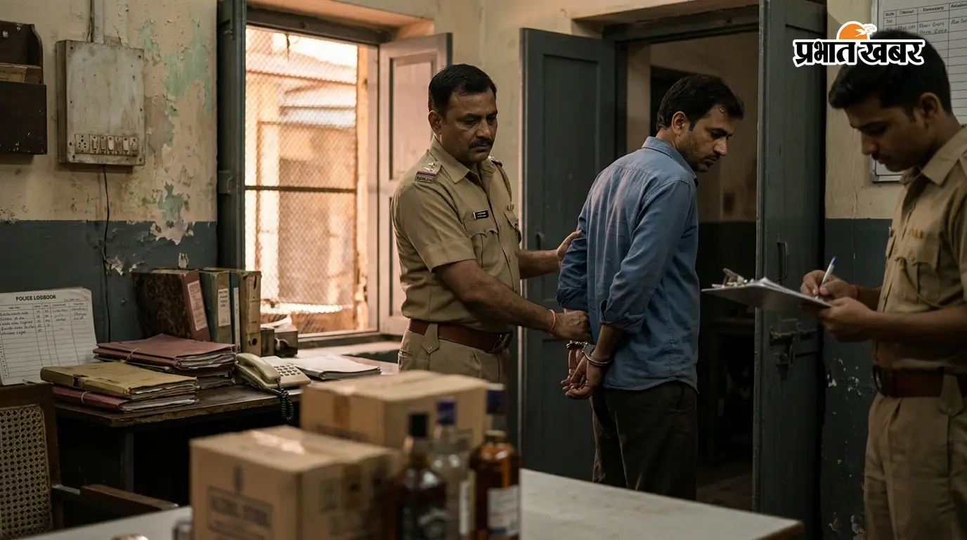 बेतिया: 30 लीटर शराब केस का फरार आरोपी गिरफ्तार बेतिया: 30 लीटर शराब केस का फरार आरोपी गिरफ्तार
