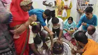बेतिया: पहली सोमवारी पर भितहा के शिवालयों में उमड़ी आस्था, हर-हर महादेव के जयघोष से गूंजा इलाका