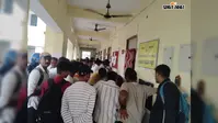 मोतिहारी सिविल कोर्ट भर्ती के अंतिम दिन आवेदन के लिए जिला नियोजन कार्यालय में उमड़ी भीड़