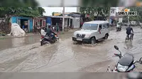 सारण के तरैया बाजार में जलजमाव से जनजीवन बेहाल, मुख्य सड़कों पर डेढ़ फीट पानी, व्यवसायियों में आक्रोश