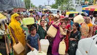 जहानाबाद में दो महीने से पेयजल संकट गहराया, बिजली कार्यालय के समीप एनएच-33 किया जाम