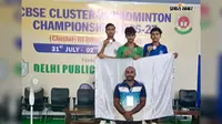 CBSE बैडमिंटन क्लस्टर-III चैंपियनशिप में बिक्रमगंज के छात्रों का कमाल, जीता कांस्य पदक