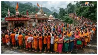 सावन की पहली सोमवारी पर नीलकंठ महादेव मंदिर में उमड़ी आस्था, 10 हजार श्रद्धालुओं ने किया जलाभिषेक