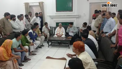गया जी में हड़ताली सफाई कर्मियों से मिले विधानसभा अध्यक्ष प्रेम कुमार, मंत्री से वार्ता के बाद जल्द समाधान का भरोसा