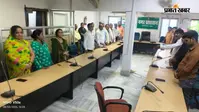 भभुआ नगर परिषद कार्यालय में शोकसभा का आयोजन, डिहरी ईओ को दी श्रद्धांजलि