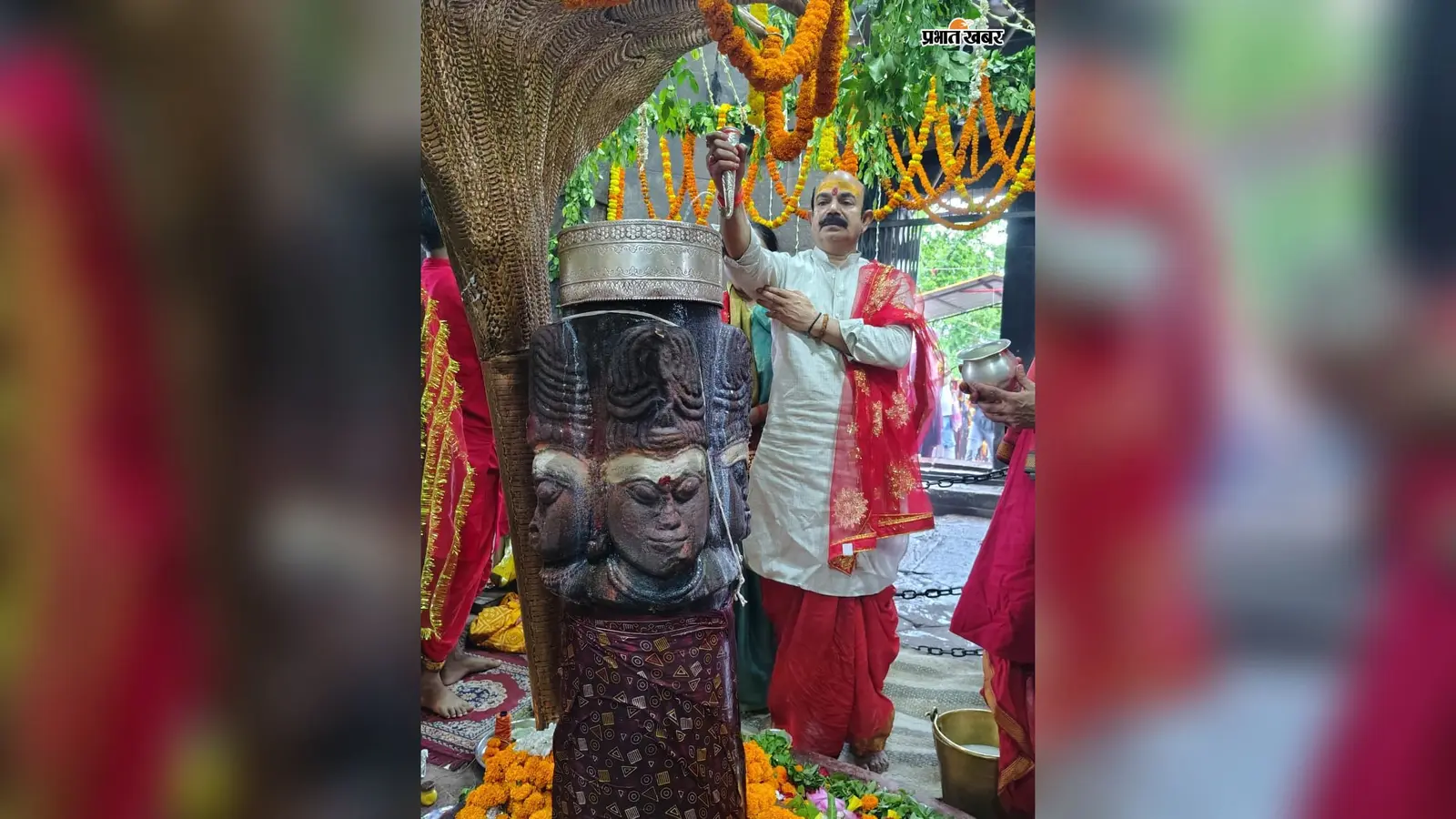 कैमूर में सावन की पहली सोमवारी पर मुंडेश्वरी धाम में उमड़ी भक्तों की भीड़, एक लाख श्रद्धालुओं ने किया जलाभिषेक
