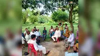 पुपरी में किसान पार्टी की समीक्षा बैठक, 9 अगस्त सम्मेलन और एक राष्ट्र-एक शिक्षा कानून पर बनी रणनीति