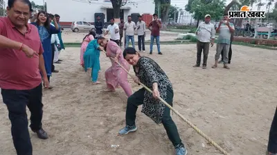 मिथिला विश्वविद्यालय में दो दिवसीय खेल प्रतियोगिता संपन्न, शिक्षक एवं कर्मियों ने दिखाये दम
