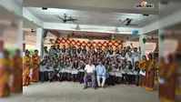 मेहंदी की खूबसूरत डिजाइन और रंगोली की आकर्षक कलाकृतियों ने शिक्षकों और अभिभावकों का जीता दिल