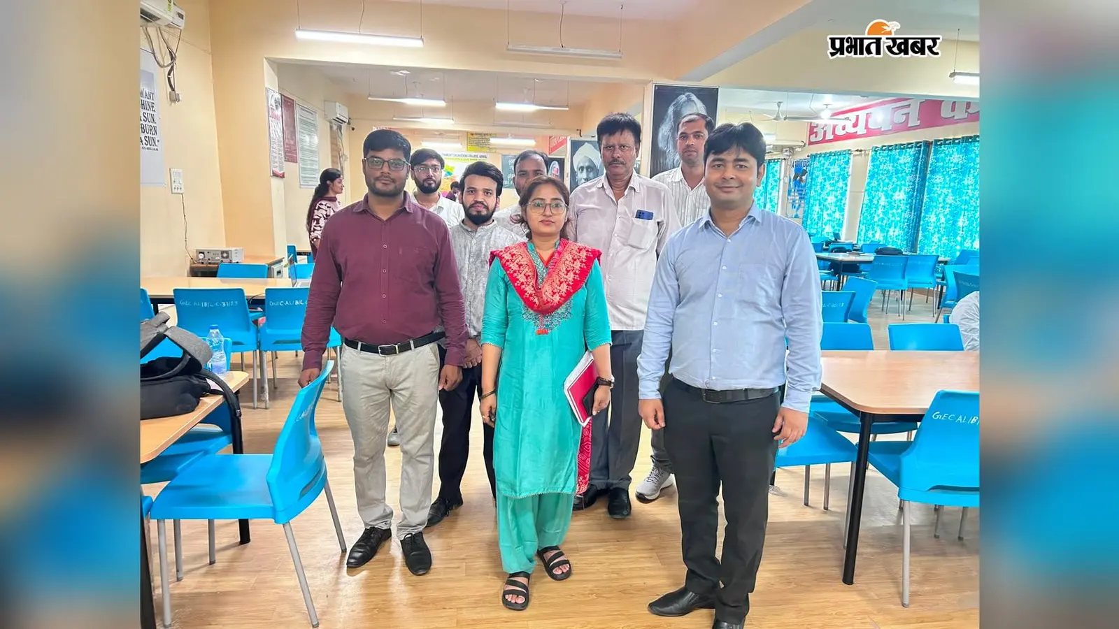 राजकीय अभियंत्रण महाविद्यालय अरवल का सहायक निदेशक ने किया निरीक्षण, व्यवस्थाओं की सराहना