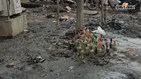 नगर परिषद की सफाई में खुलासा, महावीर कैंसर संस्थान के गेट पर नाले से निकलीं सैकड़ों शराब की खाली बोतलें