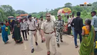 अमरपुर के बाबा ज्यैष्ठगौरनाथ मंदिर पहुंचे एसपी अमितेश कुमार, सुरक्षा व्यवस्था का लिया जायजा