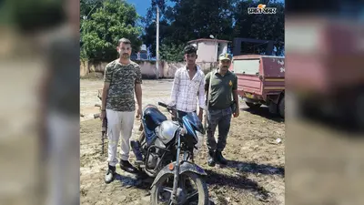 कलेर पुलिस ने वाहन जांच के दौरान चोरी की बाइक बरामद की, औरंगाबाद का युवक गिरफ्तार,