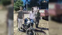 कलेर पुलिस ने वाहन जांच के दौरान चोरी की बाइक बरामद की, औरंगाबाद का युवक गिरफ्तार,