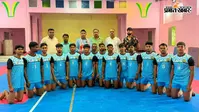 बिहार राज्य जूनियर सुपर लीग कबड्डी के लिए बेगूसराय टीम पटना रवाना