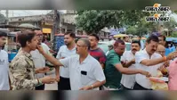 मध्यप्रदेश के दतिया विधानसभा उपचुनाव में कांग्रेस की प्रचंड जीत पर मनाया जश्न