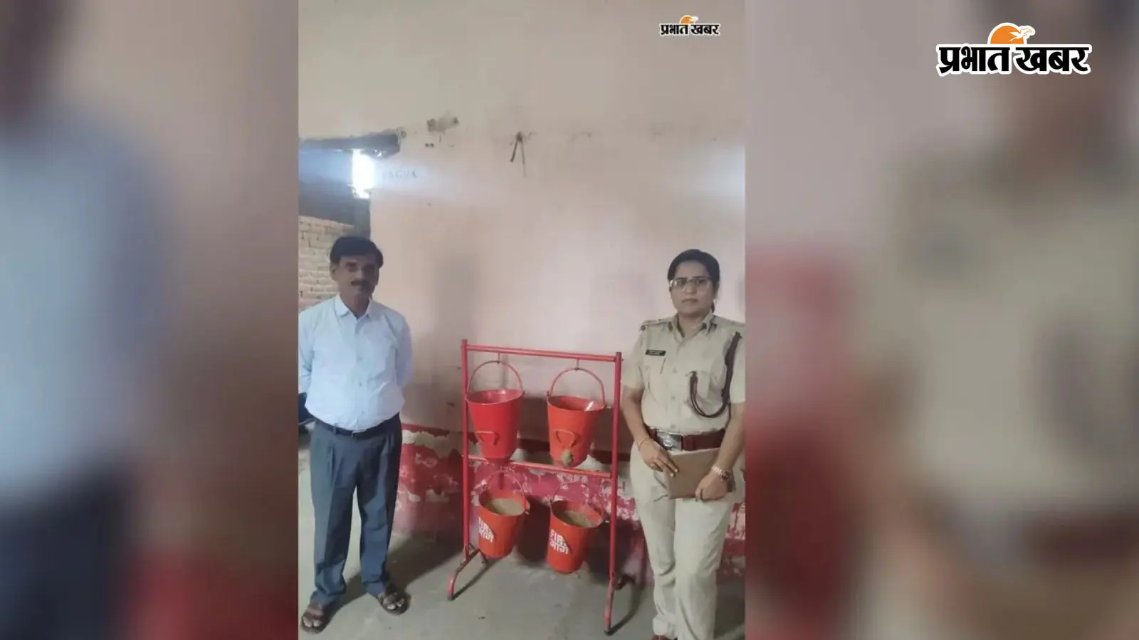 दाउदनगर में अग्निशमन विभाग का विशेष जांच अभियान, संस्थानों की अग्नि सुरक्षा व्यवस्था परखी