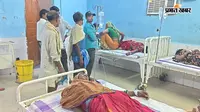 धान रोपकर लौट रहीं दो महिलाएं ठनका की चपेट में आयीं, अस्पताल में भर्ती; खेत में चर रही दुधारू भैंस की भी मौत