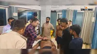 रिश्तेदार से मिलने निकला ट्रक चालक सड़क हादसे का शिकार, सिर में गंभीर चोट लगने पर रेफर