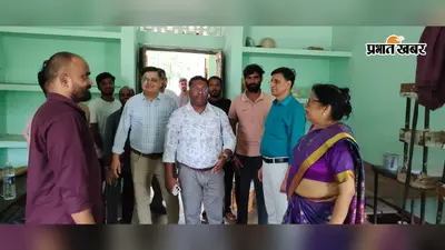 TMBU के पीजी हॉस्टलों में अधिकारियों का औचक निरीक्षण, अर्ध-निर्मित छात्रावास बना नशेड़ियों का अड्डा, कमरे खाली करने की चेतावनी
